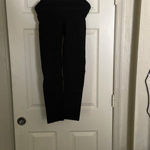 Black Cotton dress pants